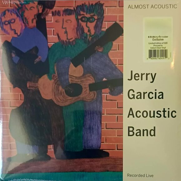 Jerry Garcia Acoustic Band Almost Acoustic 2-LP ~ Exclusive Color ~ Ltd Ed 500 - Picture 2 of 2